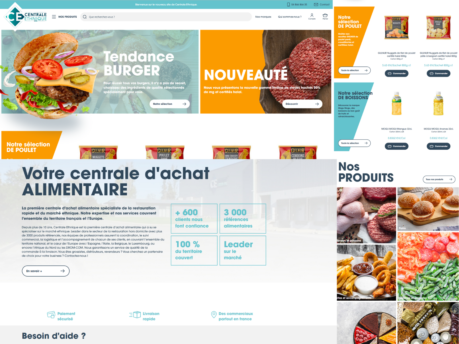 Nos réalisations Centrale Ethnique